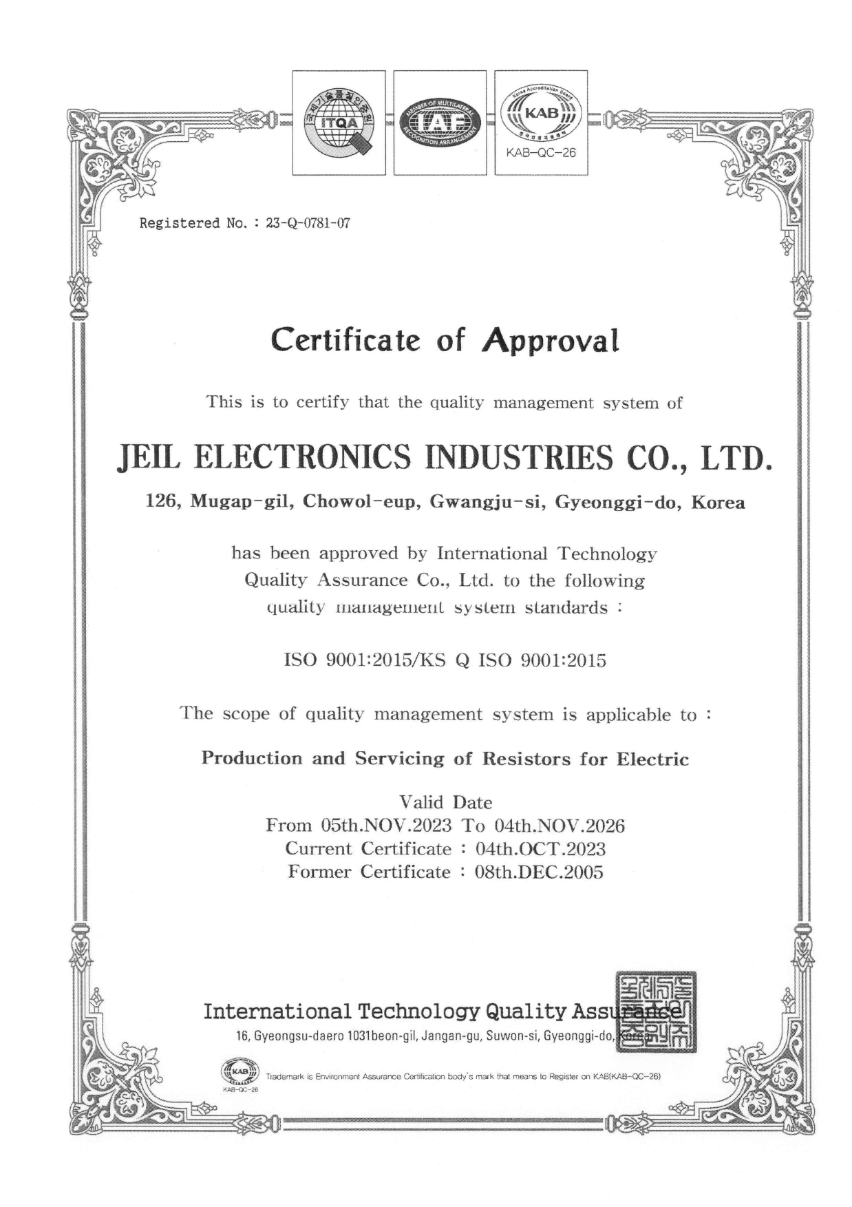 ISO 9001