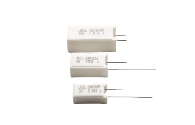 High Power Ceramic Wire Wound Resistors - RQR