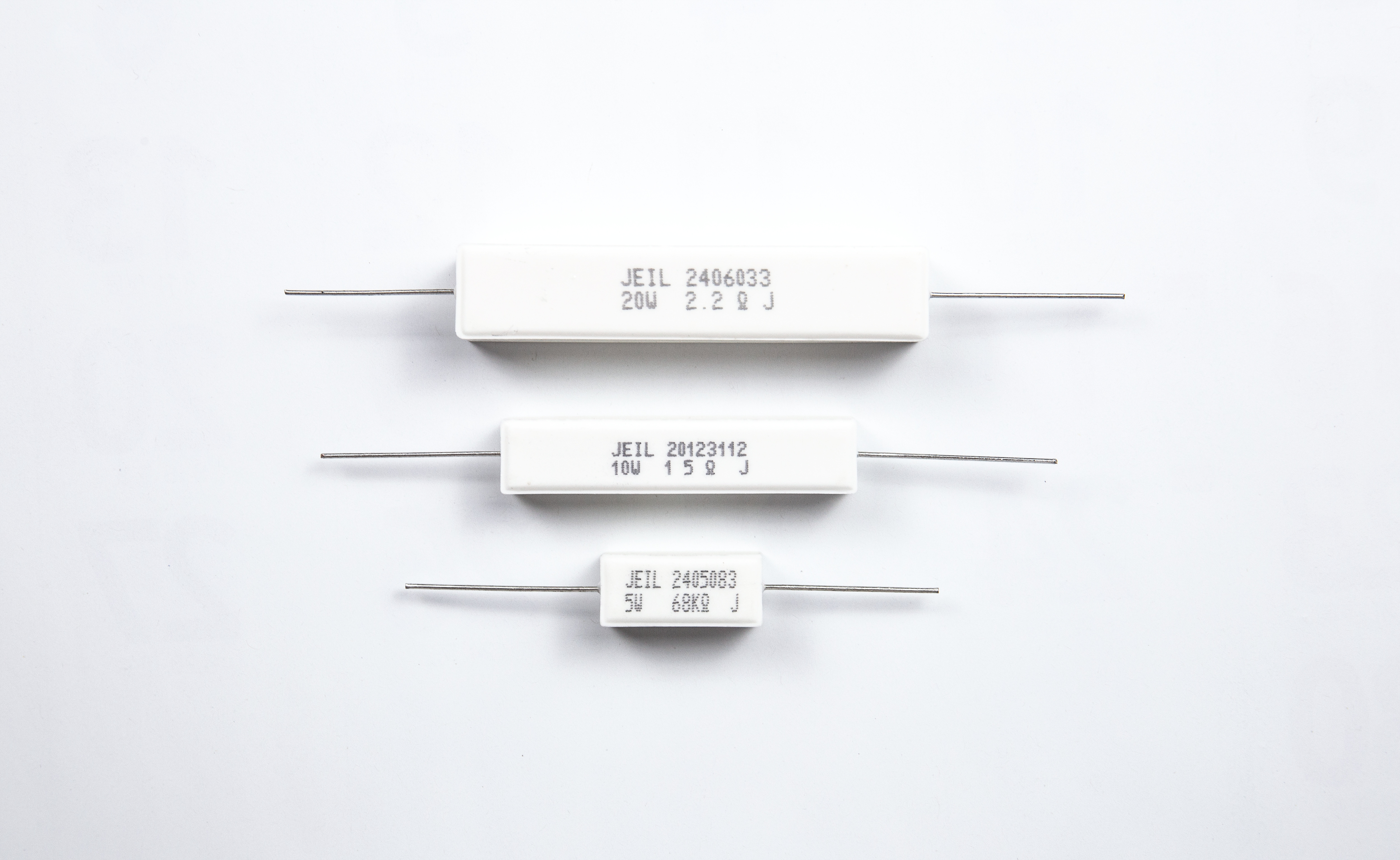 High Power Ceramic Wire Wound Resistors - RQA